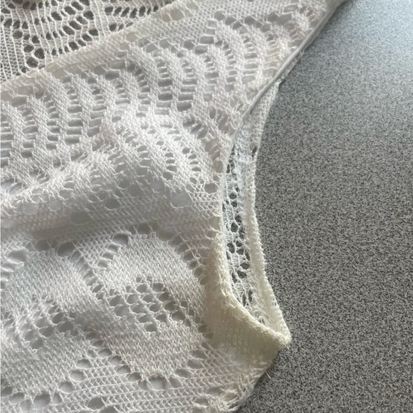 Suzy Shier Crochet Sleeveless Top Size Small - Picture 7 of 10